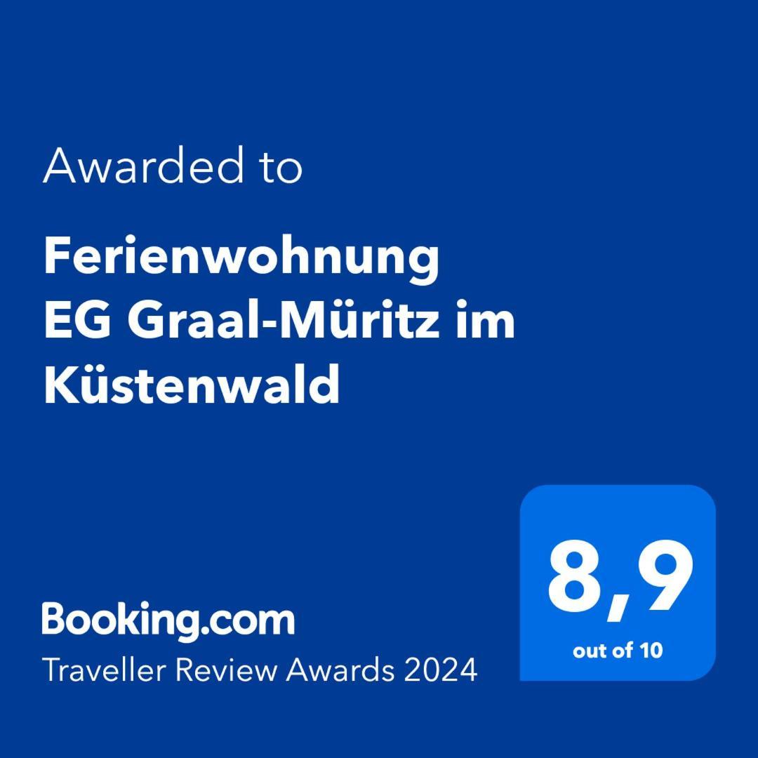 Ferienwohnung Eg Graal-Mueritz Im Kuestenwald Екстериор снимка